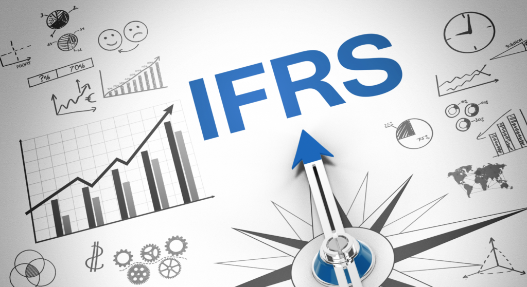 Ilustração representando a ifrs 16