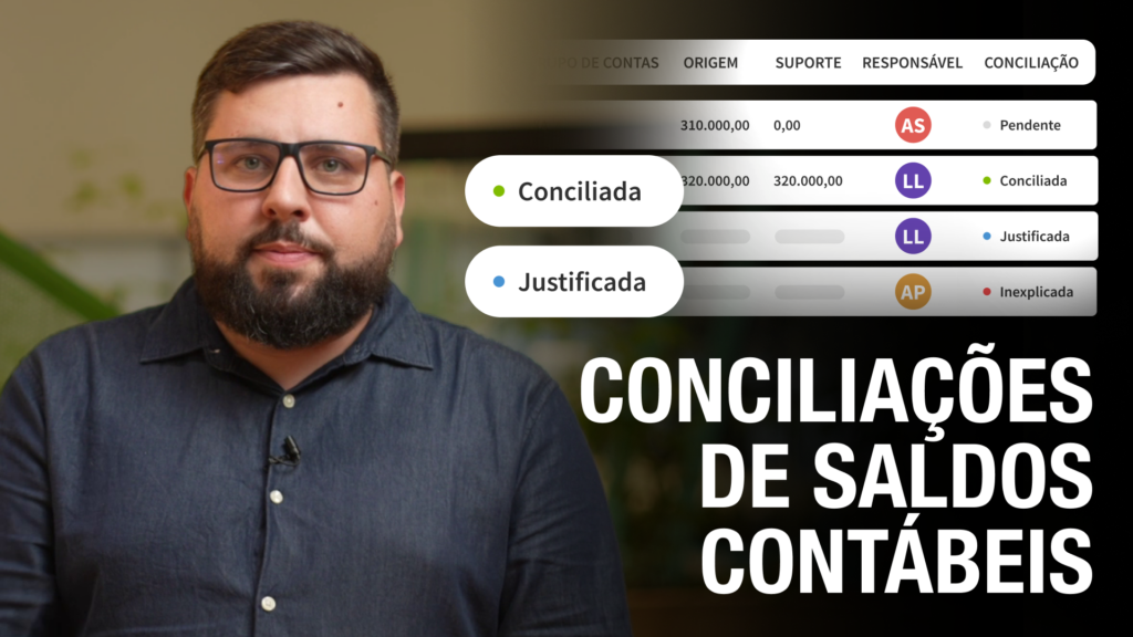 Conciliações de saldos contábeis